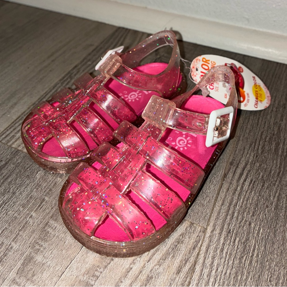 Del Sol Baby Girl Jelly Sandals
